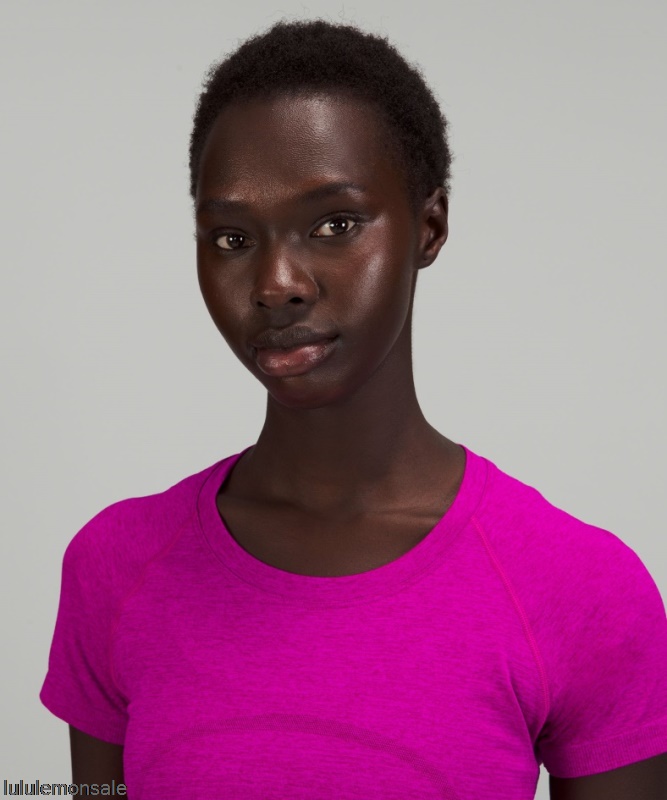 Lululemon Damen DELULU160 | Lululemon Deutschland Magenta Lila Swiftly Tech Kurzarmshirt 20